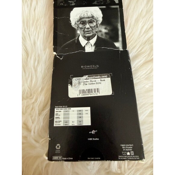 Golden Girls Rose socks - Picture 4 of 5